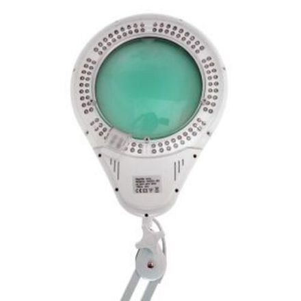 Лупа на струбцине круглая 5D с подсветкой 84 SMD LED, ø178мм, белая REXANT