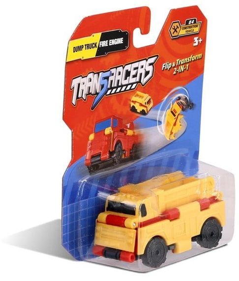 Maşın TransRacers Dump Truck &amp; Fire Engine