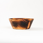 Деревянная глубокая тарелка из сибирского кедра 14см.T188