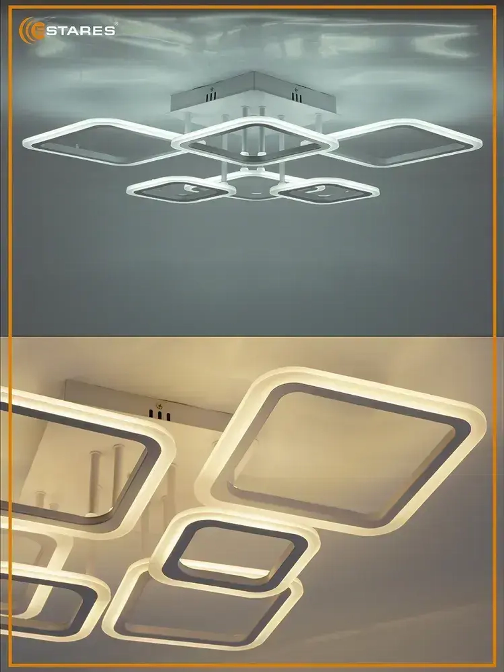 ESTARES Люстра, LED, 90 Вт