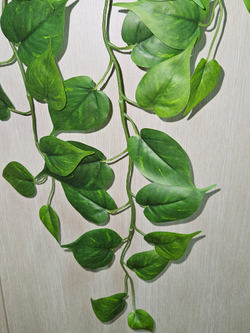 Искусственная Зелень ампельная декоративная в настенном кашпо