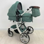 Детская коляска Luxmom 608 2в1 (изумруд)