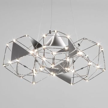 90369/5/ подвесной светильник/ черный жемчуг