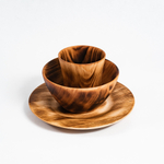 Набор деревянной детской посуды Art of Siberia из сибирского кедра TN60