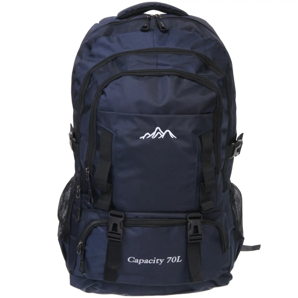 Рюкзак туристический 50л, цвет синий 306