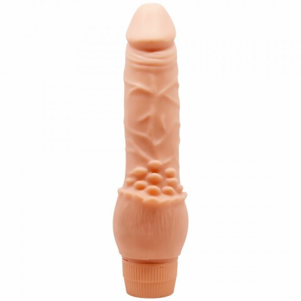 Вибратор с клиторальной стимуляцией Barbara (19,5*3,8 см)