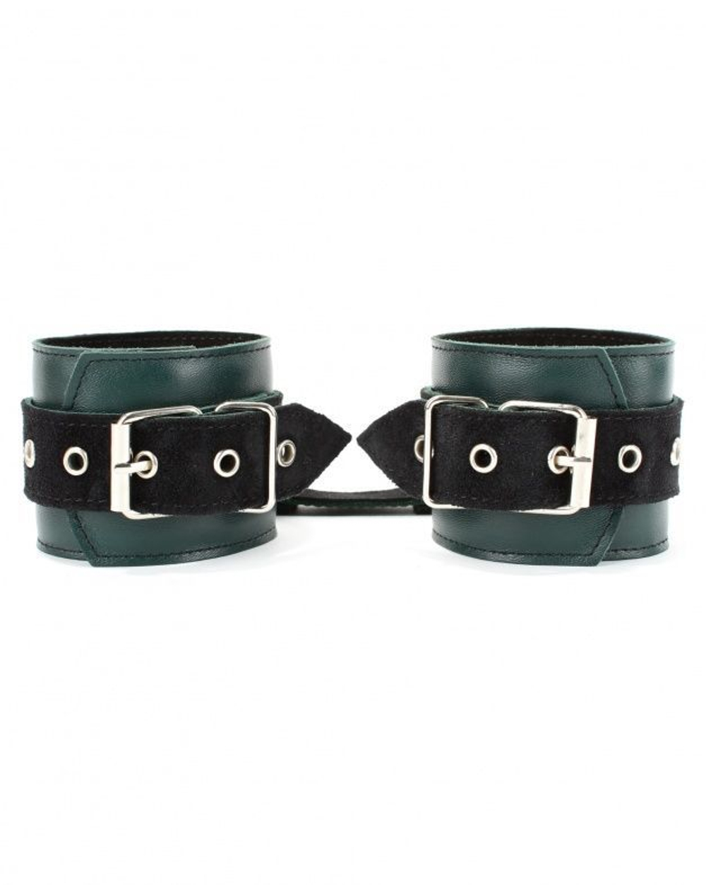 Изумрудные наручники Ladys Arsenal на карабинах