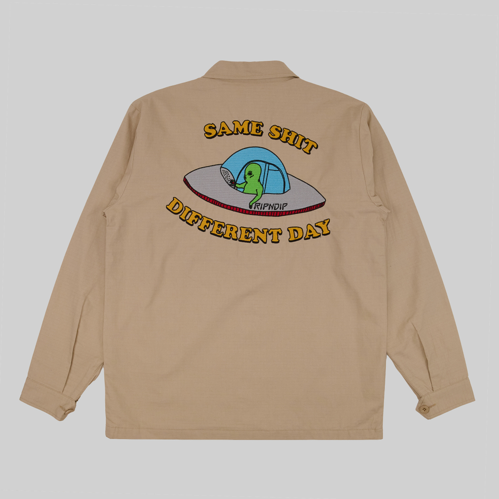 Куртка мужская Ripndip Same Shit Different Day Chain Stitched Military Jacket - купить в магазине Dice с бесплатной доставкой по России