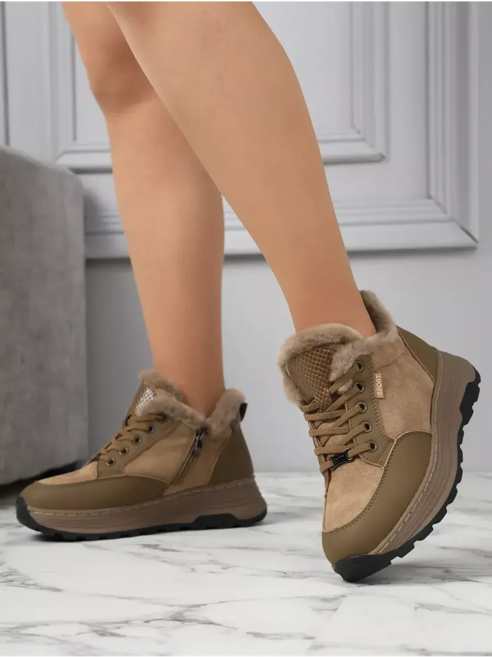 Кроссовки зимние