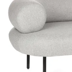 Двухместный диван Adelaide 169 см, серый