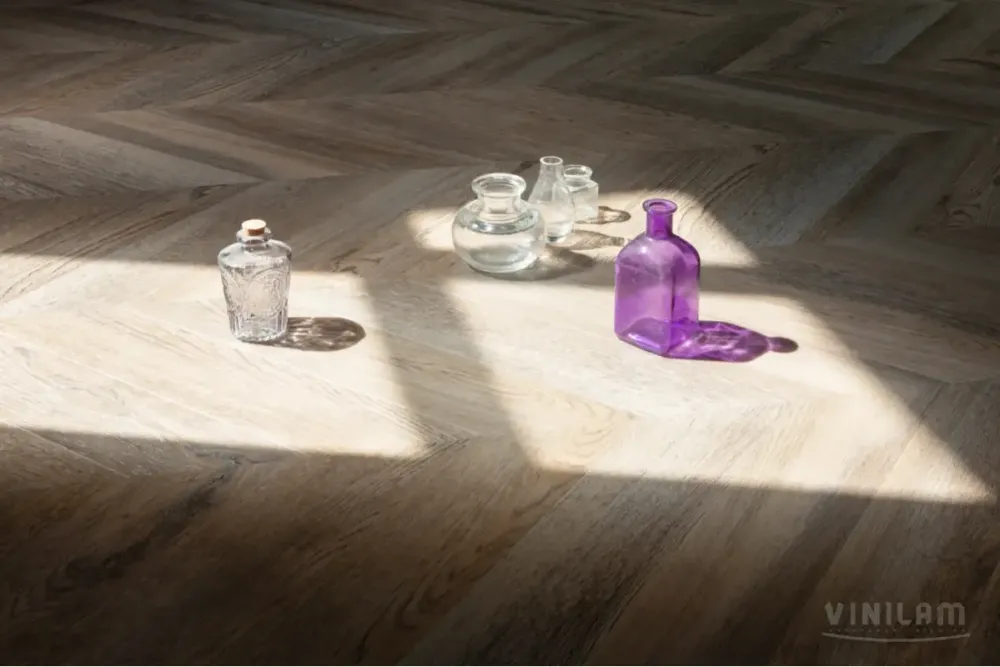 Vinilam Parquet Chevron Шеврон Шампань, 1,58 м²