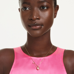 IDYLLIA:NECKLACE HEART MUL/GOS