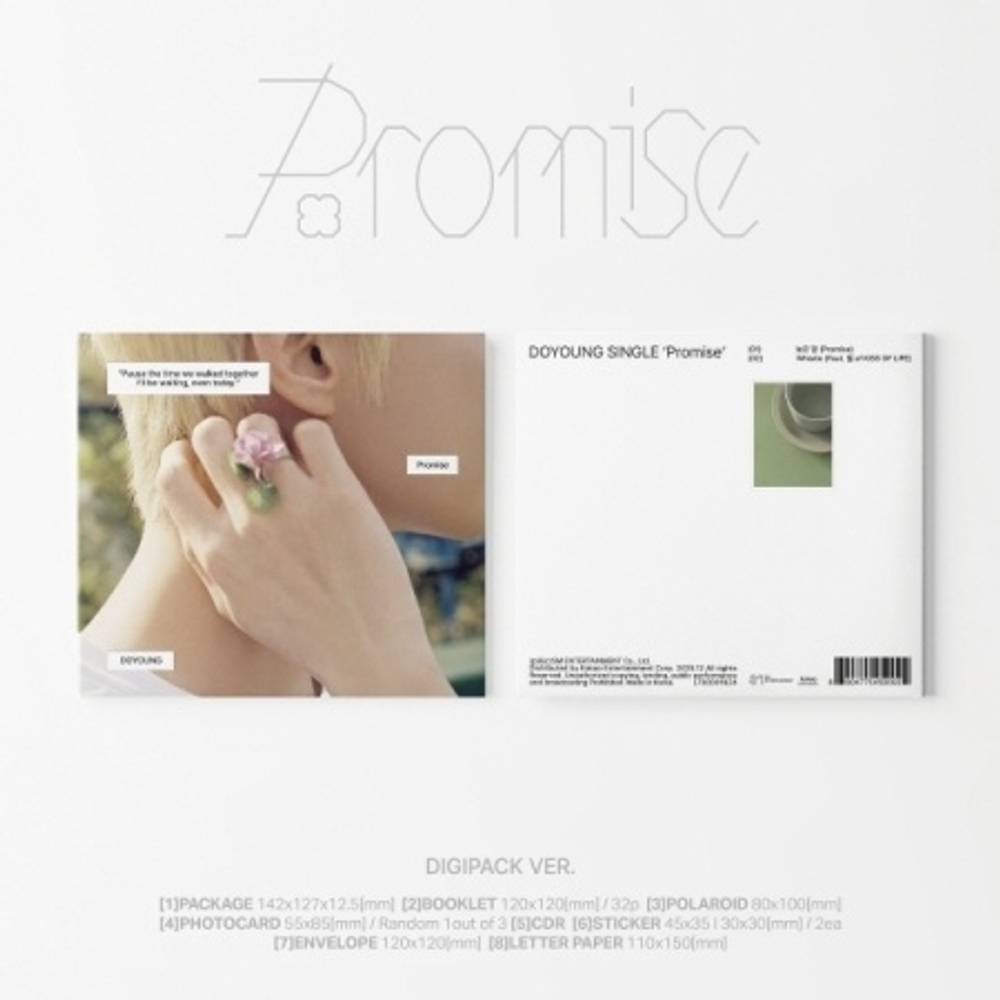 Альбом DOYOUNG - PROMISE Single Album DIGIPACK Version