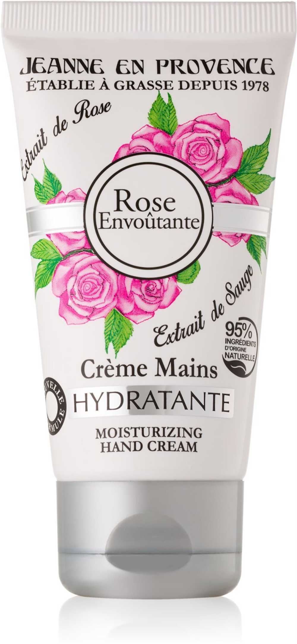 Jeanne en Provence Rose Envoûtante - увлажняющий крем для рук /   75  ml  / GTIN 3430750048408