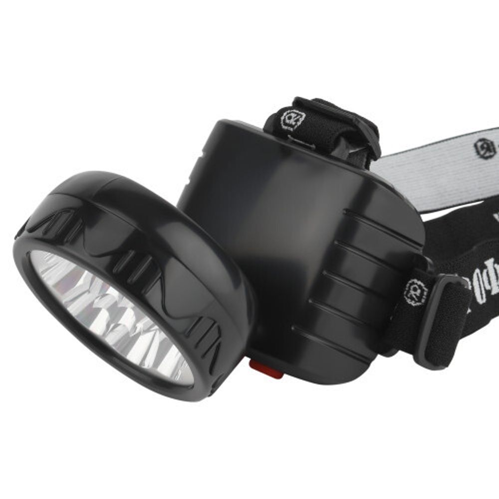 Фонарь налобный светодиодный Трофи TG9 аккумуляторный мощный яркий 2 режима черный