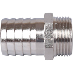 Штуцер НР никелированный 3/4"x25 STOUT