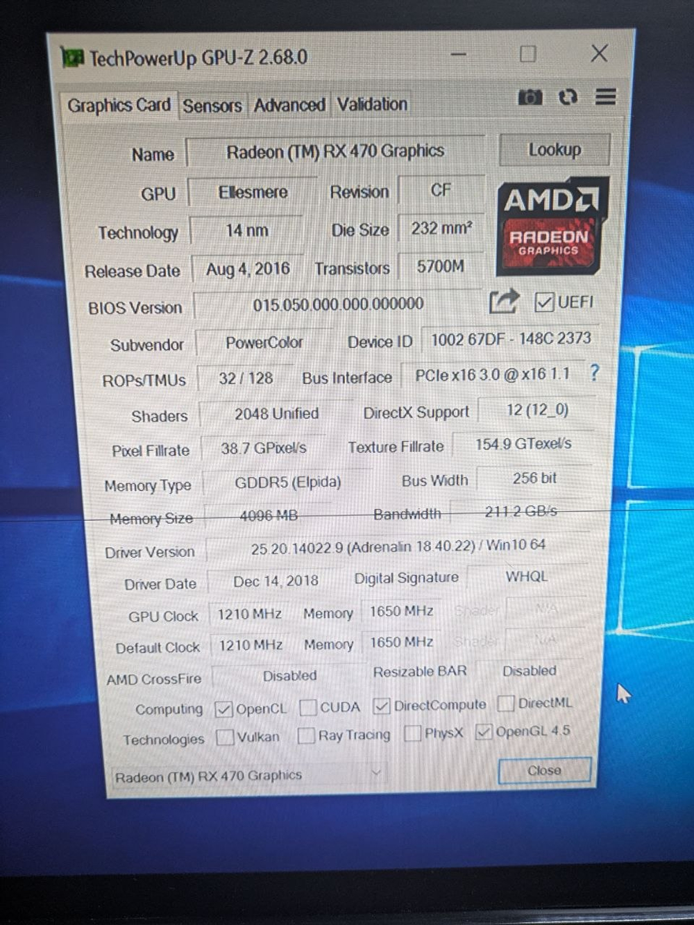 Системный блок Xeon E5 2650 RX470 4Gb ОЗУ 16 Gb