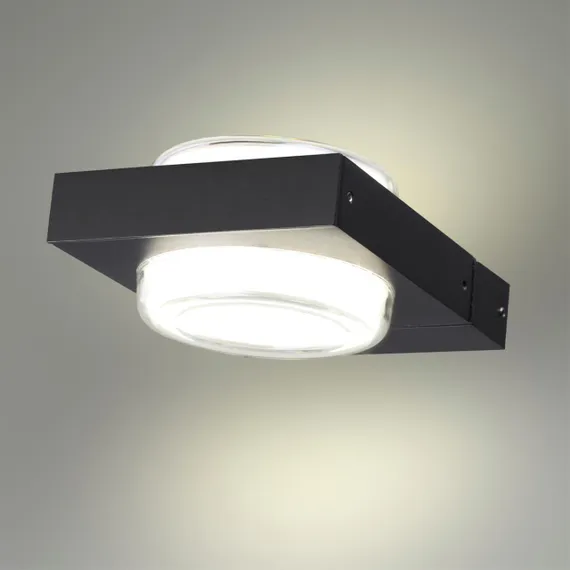 6654/6WL NATURE ODL24 623 черный/металл Уличный настенный светильник IP54 LED 6W 4000K AC85-265V VART