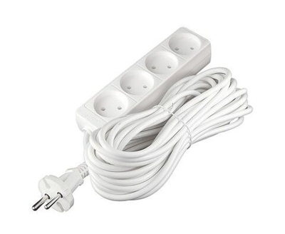 Удлинитель 4х10м без заземл. 10А IP20 2.2кВт ПВС Союз 481S-1410