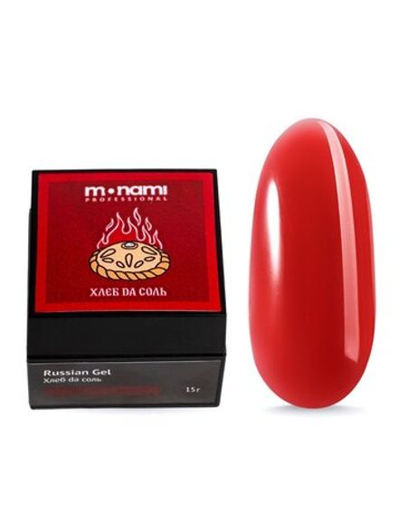 Monami Russian Gel - Гель жесткий моделирующий Хлеб да соль, 15гр