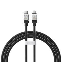 Кабель Baseus Coolplay Series Fast Charging Cable USB Type-C to USB Type-C 100W 1 м черный (CAKW000201)