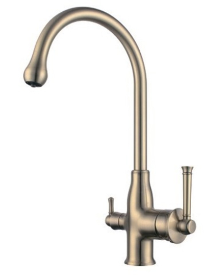 273525-D Смеситель од. для кухни выс. (БРОНЗА) ViEiR (10/1шт)