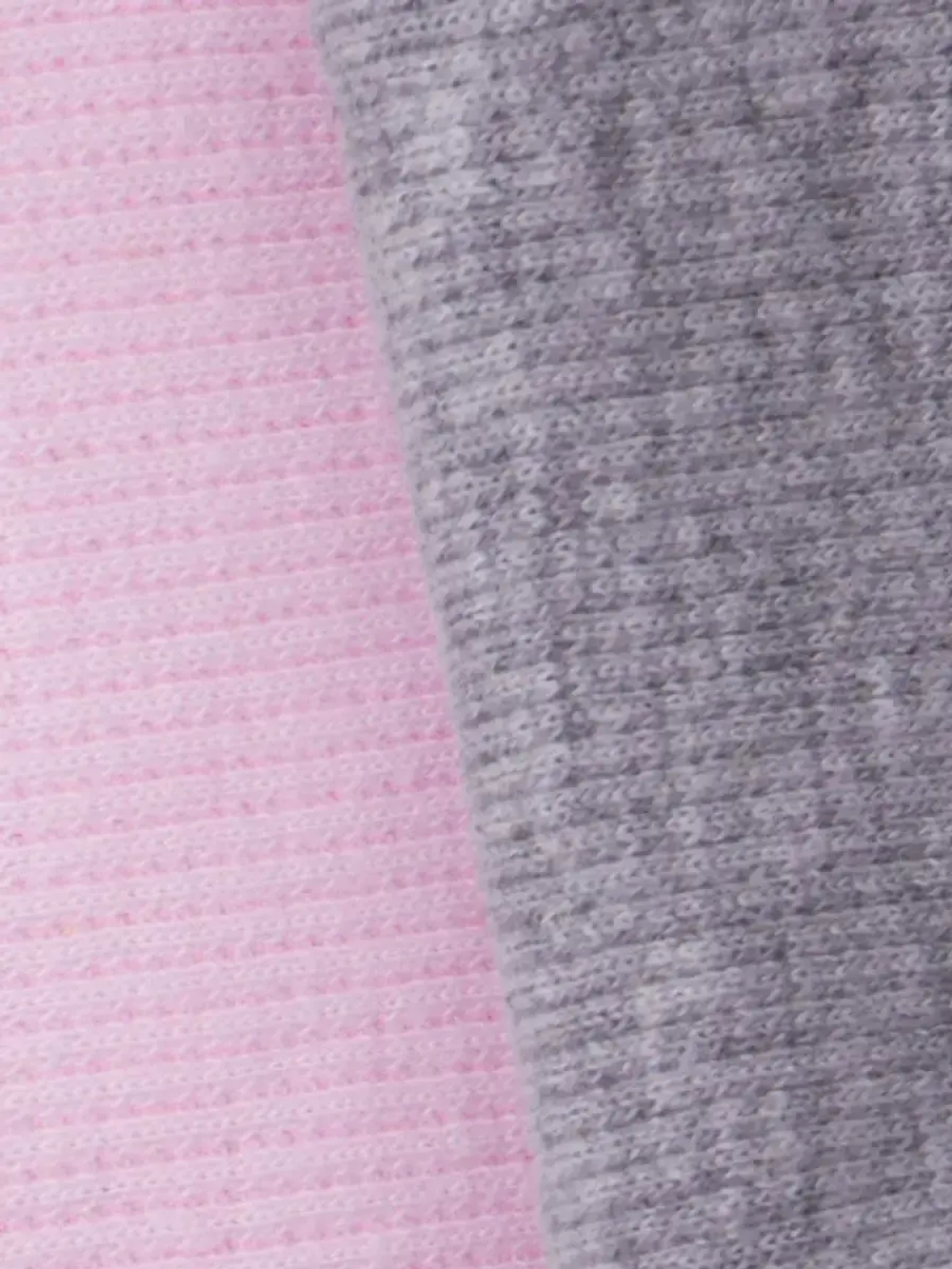 Шапка для девочек осенняя, с ушками розовая