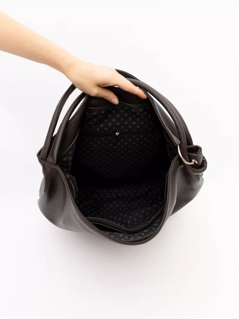 Сумка через плечо большая шоппер мешок