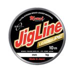 Плетеный шнур для рыбалки Momoi JigLine Leader 0,20 мм, 16,0 кг, 10 м, хаки