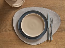 Набор из 4-х двухсторонних сервировочных салфеток Drop, 33х41 см, шоколадный/бежевый