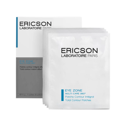 Ericson Laboratoire Патч-маска для век Total Contour Patches (4 пакетика-саше с 2-мя патч-масками)