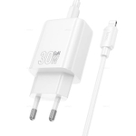 Зарядное устройство для Lightning Hoco N63 PD30W+QC3.0 (white)