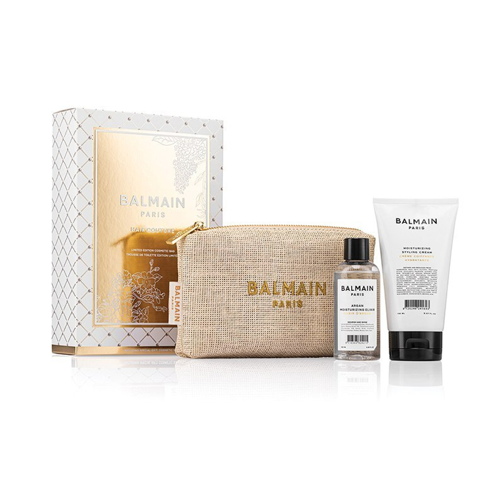 Balmain Hair Couture Лимитированная летняя косметичка уход для волос 2024 Limited Edition Cosmetic Bag C3 2024