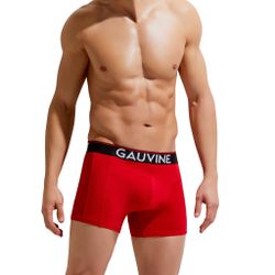 Мужские трусы боксеры красные GAUVINE 3011