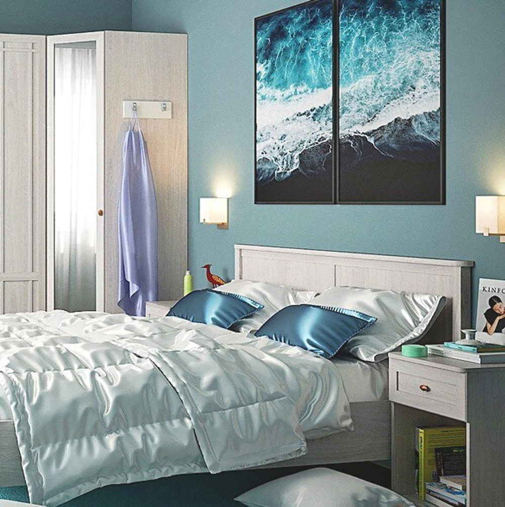 Тумба прикроватная Sherlock 64, ясень светлый