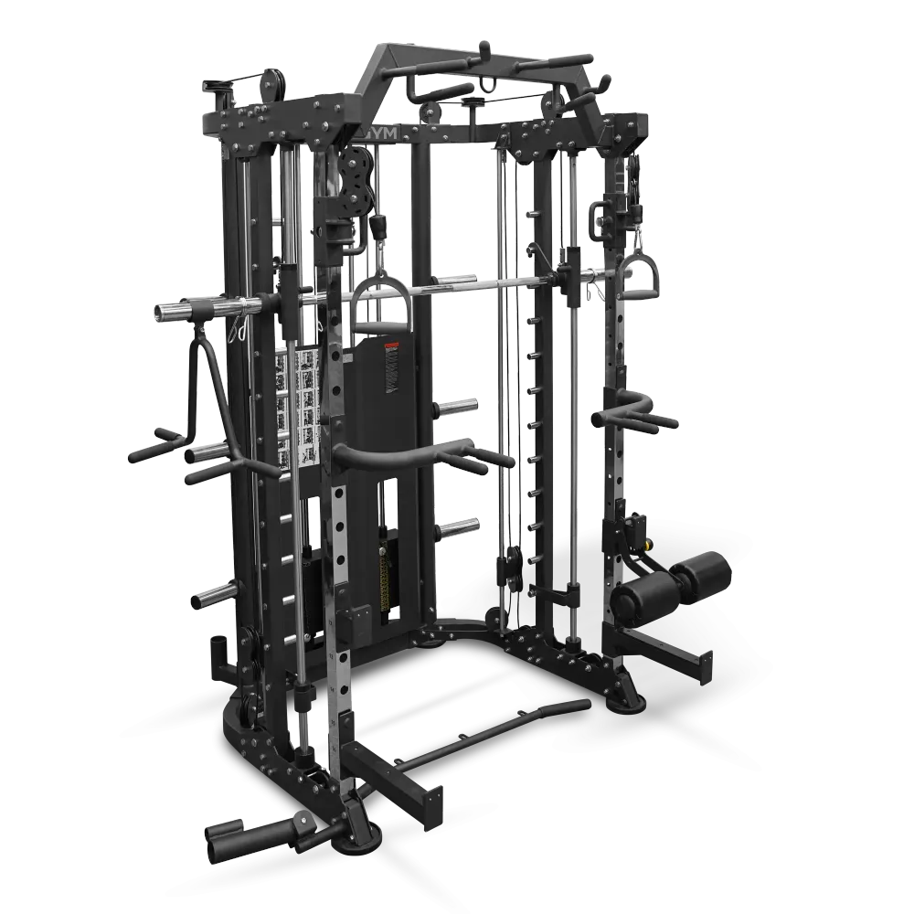 Многофункциональный силовой комплекс со встроенными весовыми стеками профессиональный BRONZE GYM YARD