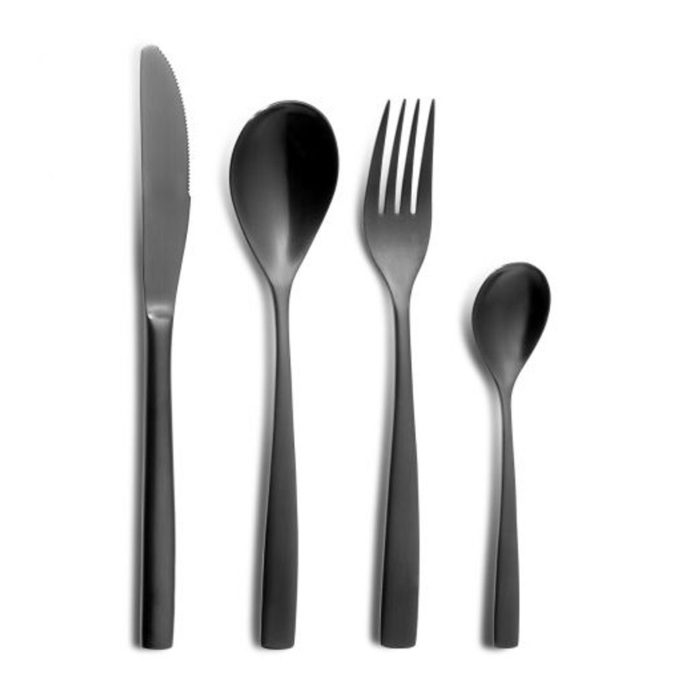 Вилка для торта черная