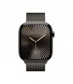 Apple Watch Series 10 46mm Titanium Black Case/Milanese Titanium loop