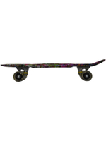 Пенни-борд, с принтом, светящиеся PU-колеса, длина деки 24,02", ширина 6,69", нагрузка 65кг