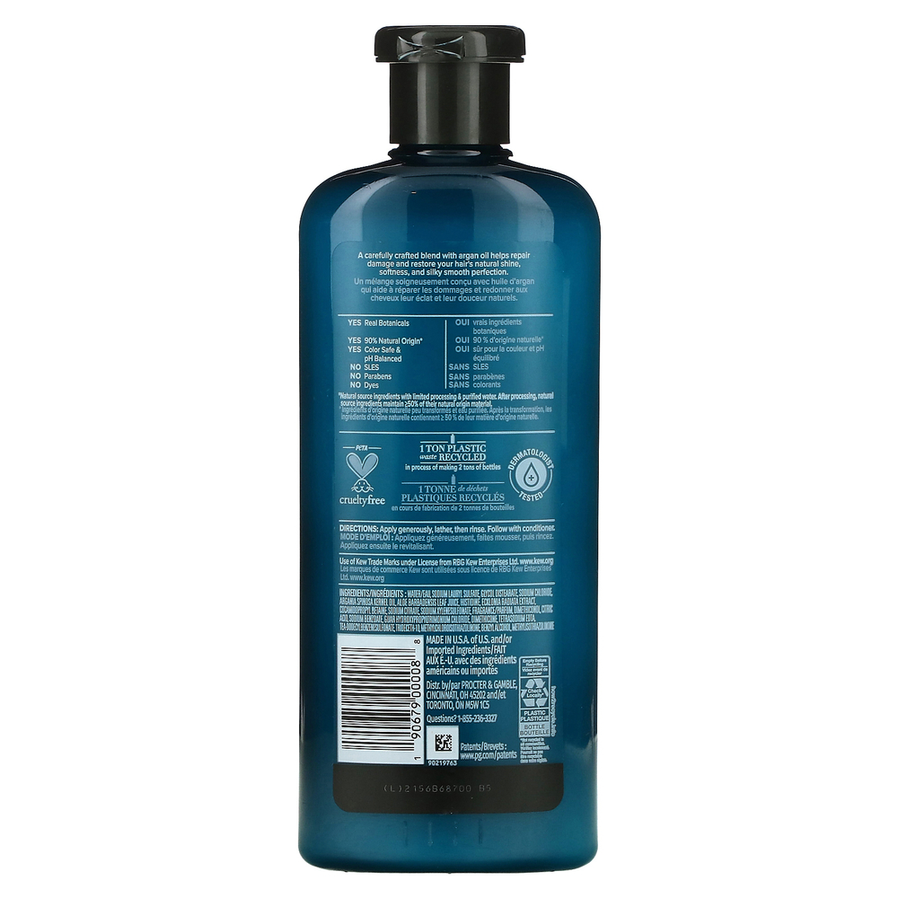 Herbal Essences, Восстанавливающий шампунь с аргановым маслом, 13,5 жидких унций (400 мл)