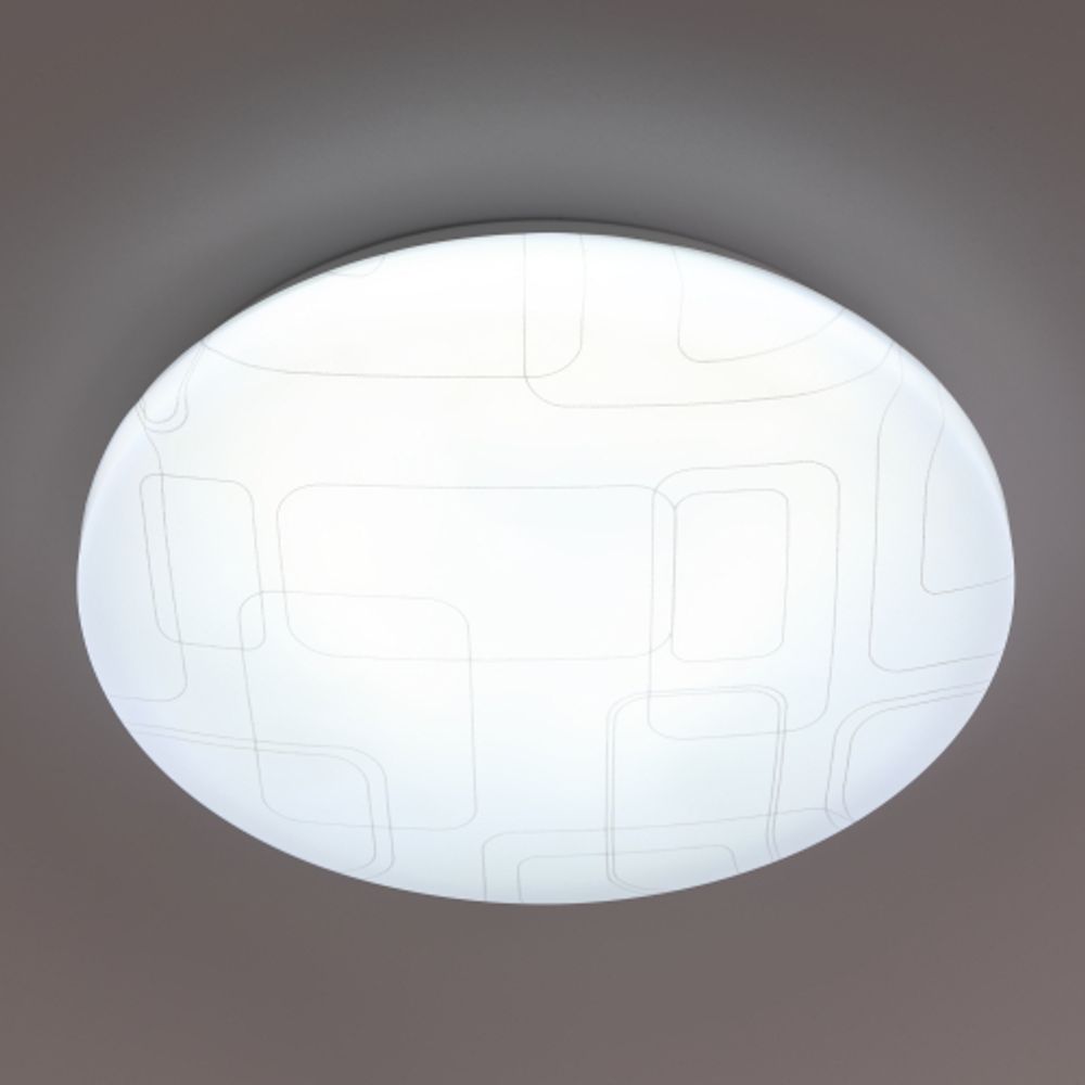 Светильник потолочный светодиодный ЭРА Классик без ДУ SPB-6 Slim 2 24-6K 24Вт 6500K