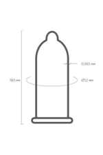 Ребристые презервативы VIZIT Ribbed - 12 шт.