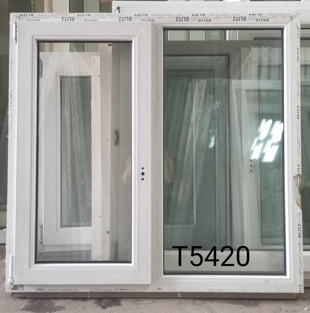 Окно Пластиковое Б/У 112(в) х 118(ш)