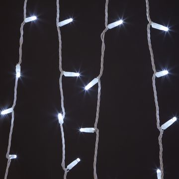 Новогодняя гирлянда нить 400-102 20м IP65 белый с эффектом мерцания Elektrostandard