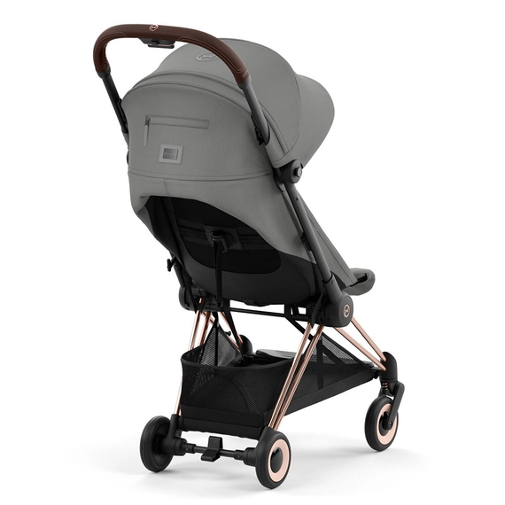 Прогулочная коляска Cybex Coya Mirage Grey шасси Rosegold