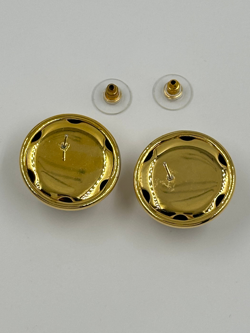 Серьги биколор