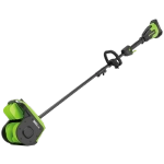 Greenworks GD40SS2 40В аккумуляторная снегоуборочная лопата (1 x 4 Ач, ЗУ) ковш 30 см, выброс 7.6 м 2603107UB