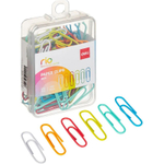 Скрепки DELI 29 мм, цветные, бокс, 100 шт/упак