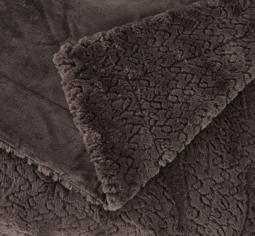 Плед 160х220 Sofi De MarkO Теодор шоколад