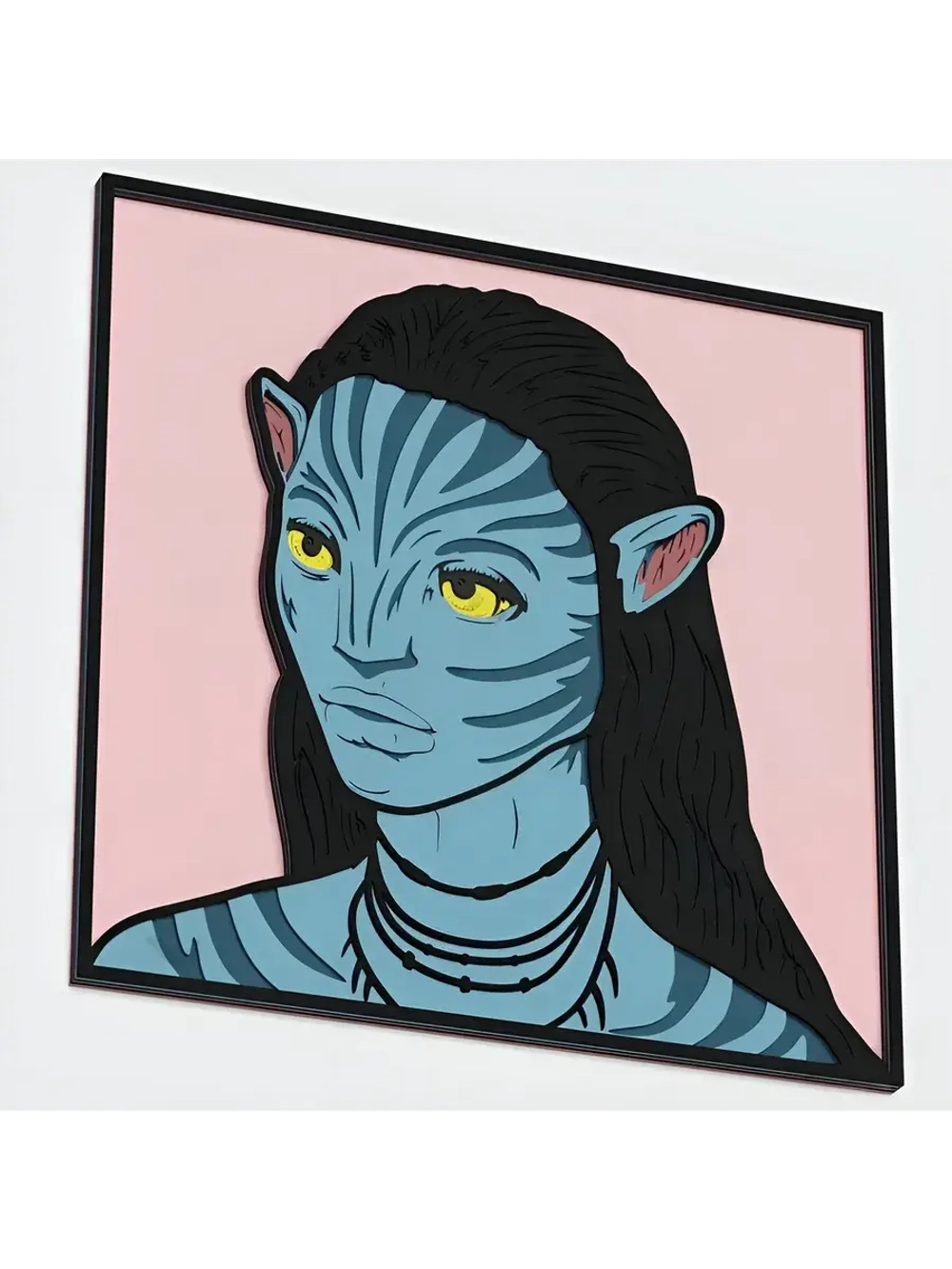 3D Картина по номерам из дерева Нейтири, 30x30 см